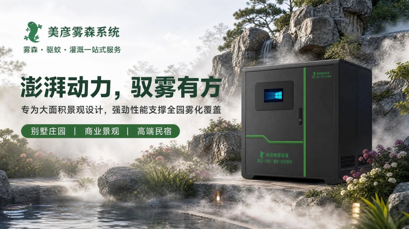 重庆北碚雾森景观冷雾机
